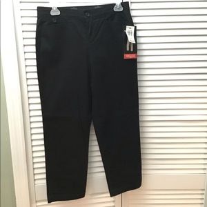 Capri Pants Black with Tummy Control